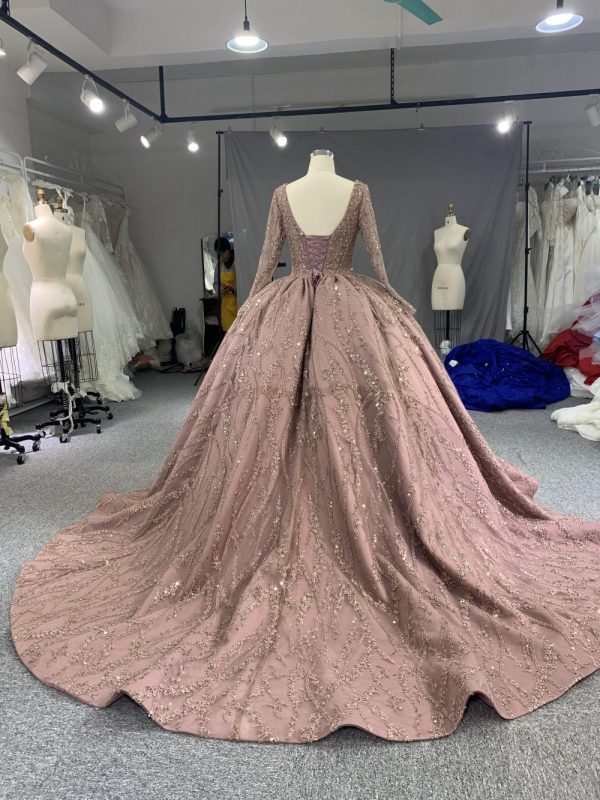 B216# luxury wedding dresses new design in 2021 - Image 5