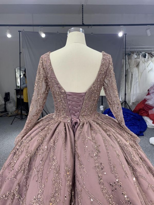 B216# luxury wedding dresses new design in 2021 - Image 6
