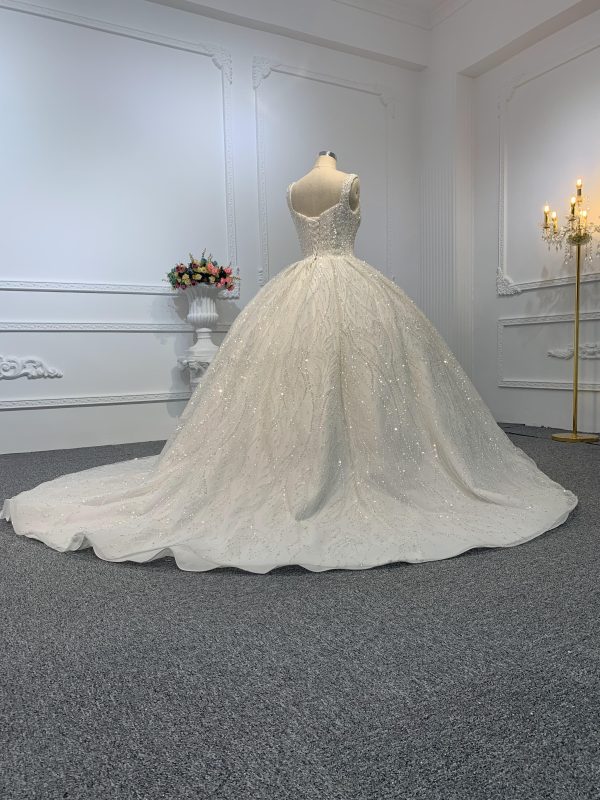 B213# Wedding Dresses New White/Ivory Beadding Wedding Dress Bridal Gown - Image 8