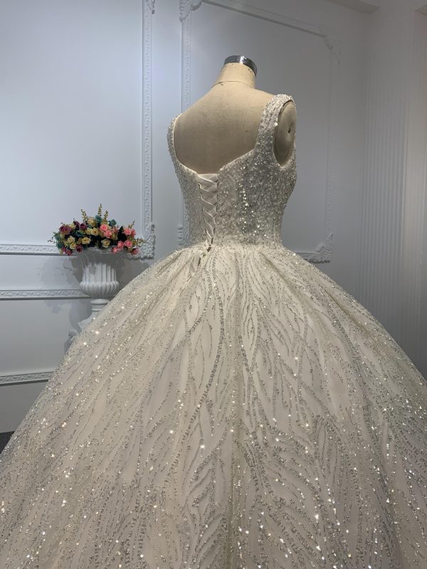 B213# Wedding Dresses New White/Ivory Beadding Wedding Dress Bridal Gown - Image 6