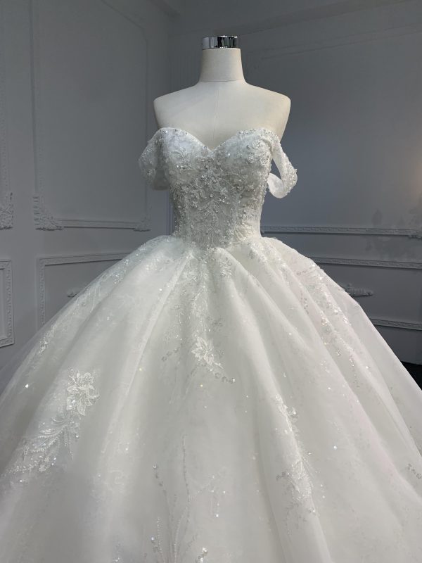 LB09 OFF SHOULDER A LINE