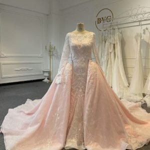 Long Sleeve Lace Wedding Dress