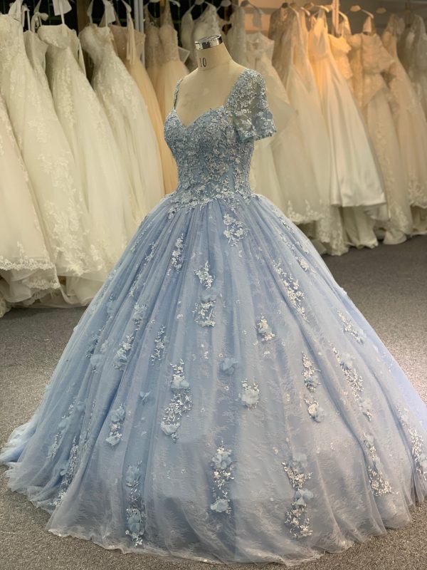 Simple Wedding Dress - Image 4