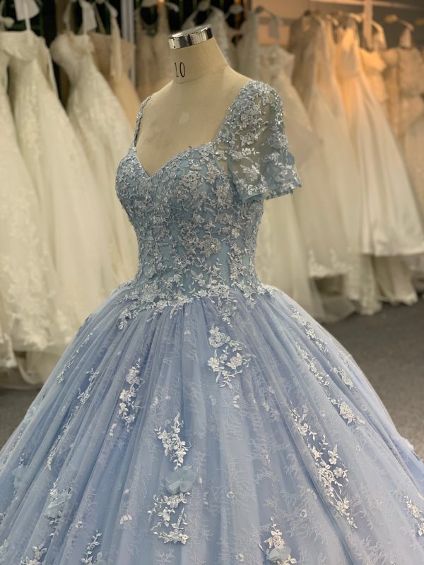 Simple Wedding Dress - Image 2