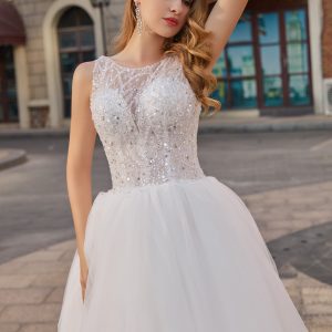 BYG #J27 good quality good price beautiful A line wedding dress