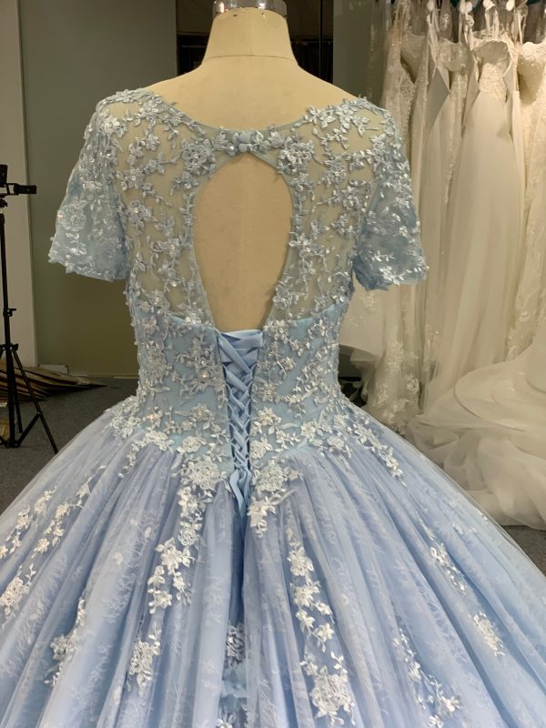 Simple Wedding Dress - Image 7