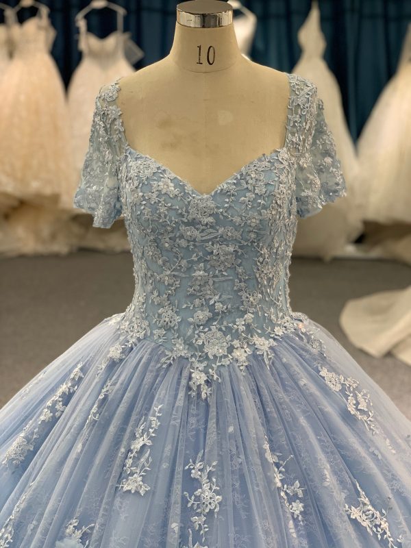 Simple Wedding Dress - Image 8
