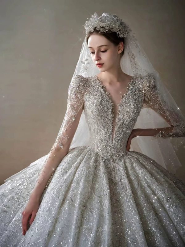 A-Line Wedding Dress - Image 11