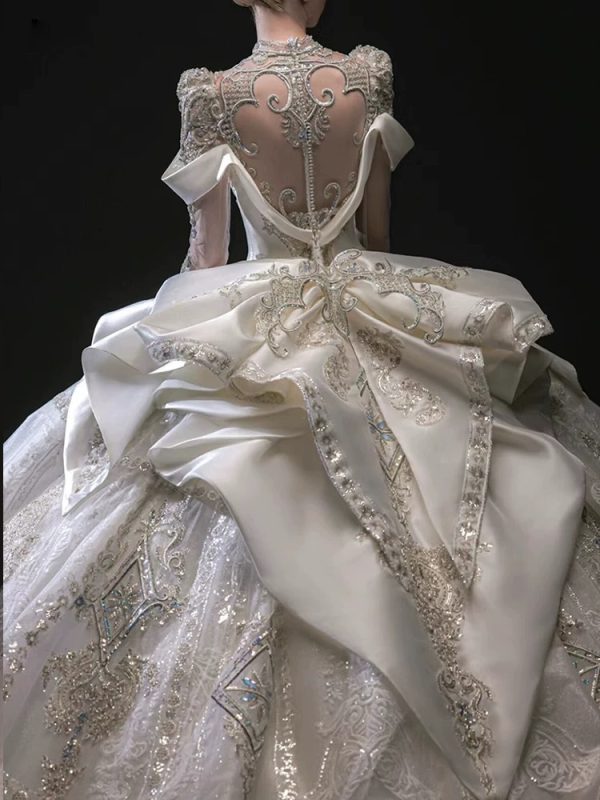 Mermaid Wedding Dress - Image 3