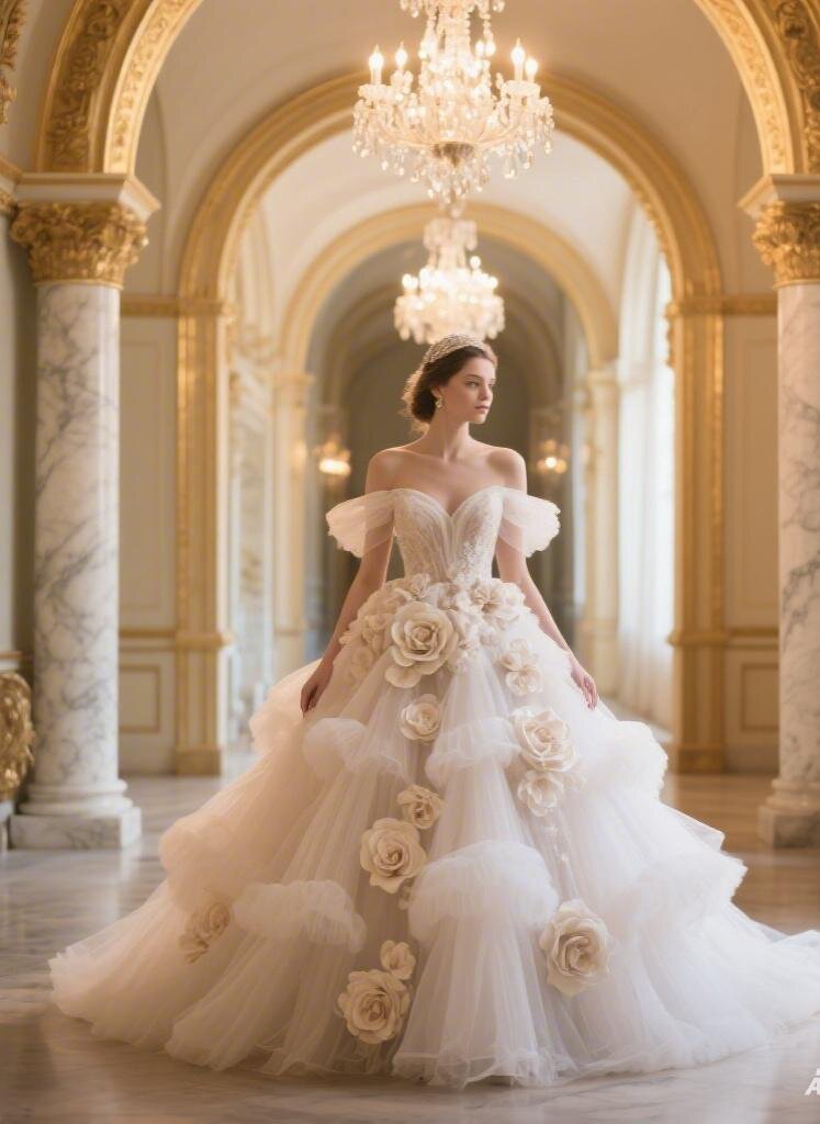 Mermaid Wedding Dress Trumpet Wedding Dress