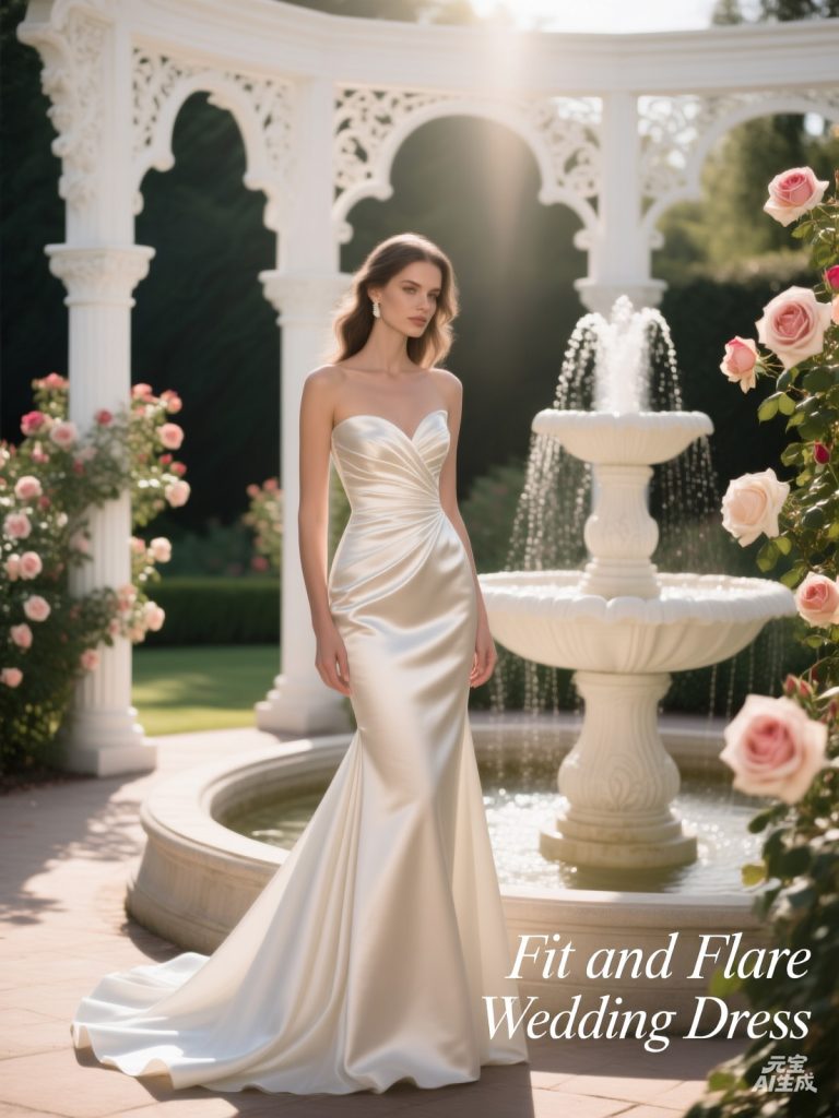 Fit and Flare Wedding Dress