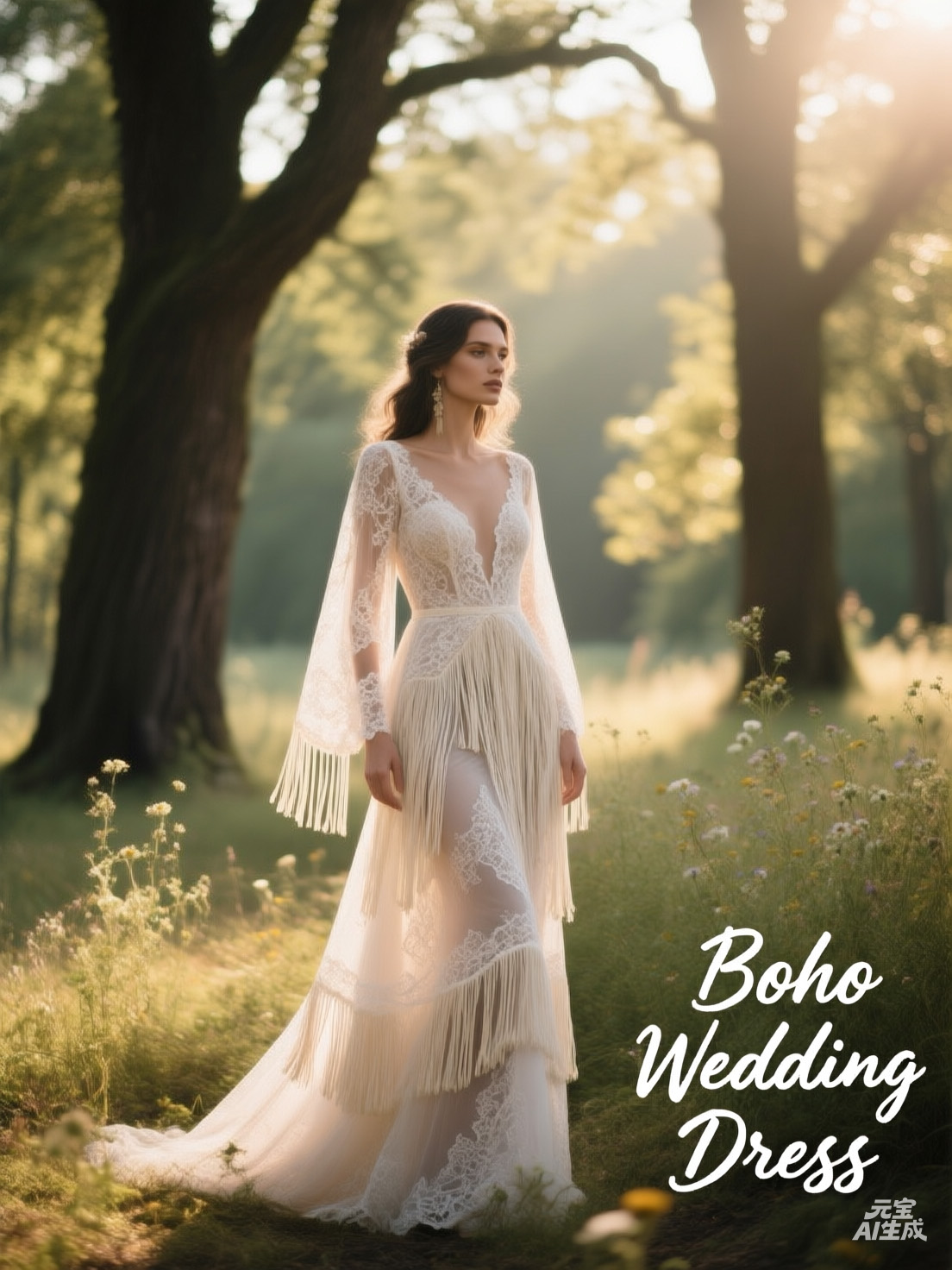 Boho Wedding Dress