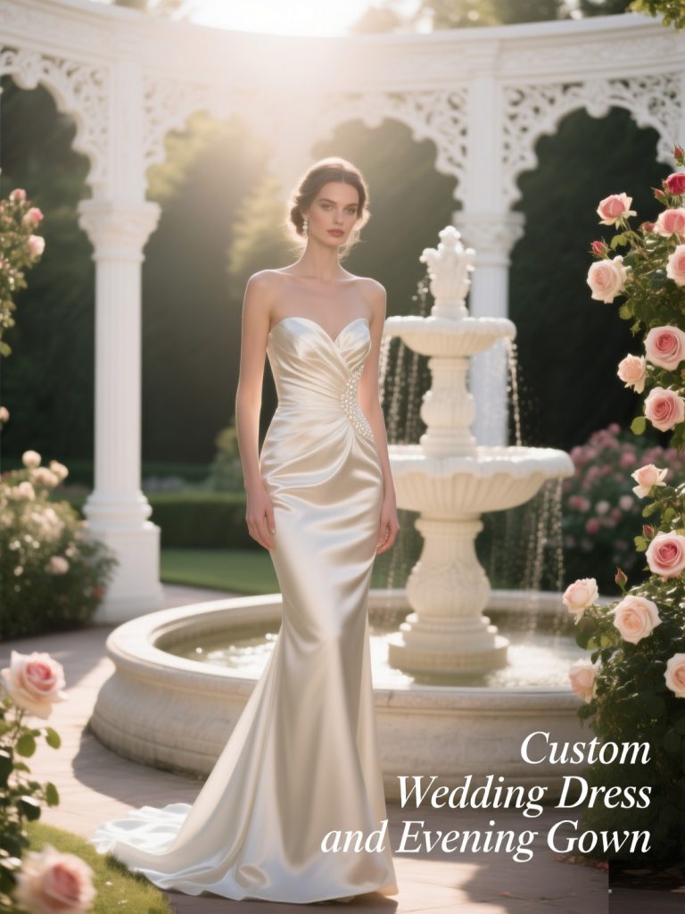 Custom Wedding Dress and Evening Gown